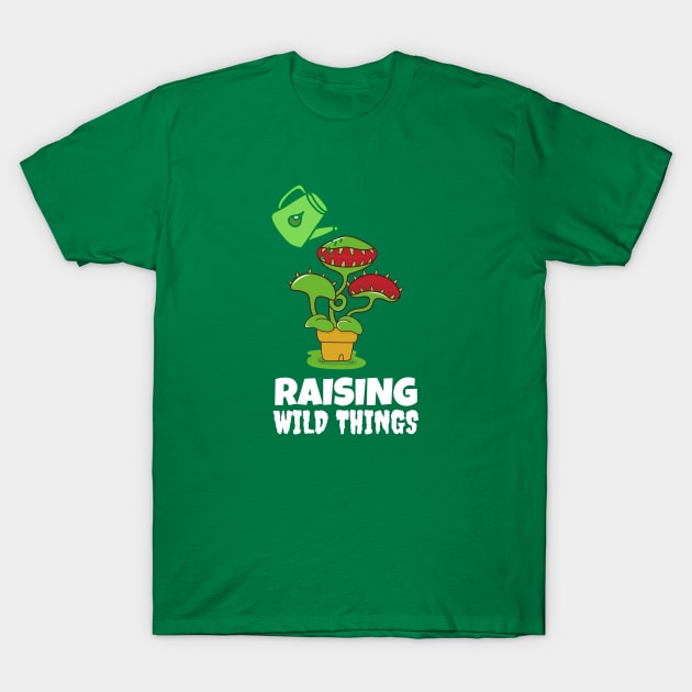 Raising Wild Things T-Shirt by Unique Treats Designs